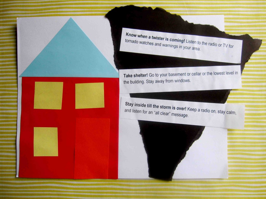 Tornado Safety Collage