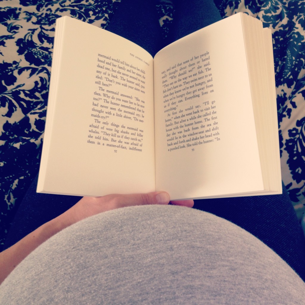 Reading to baby in utero