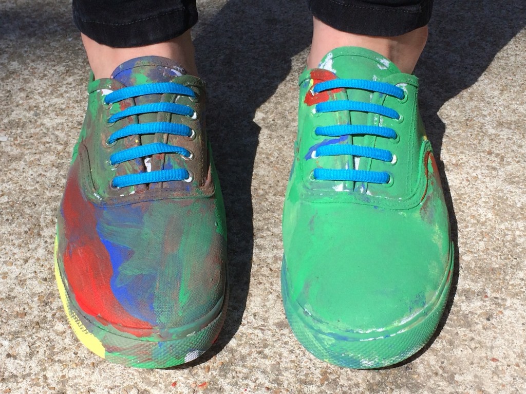art sneakers