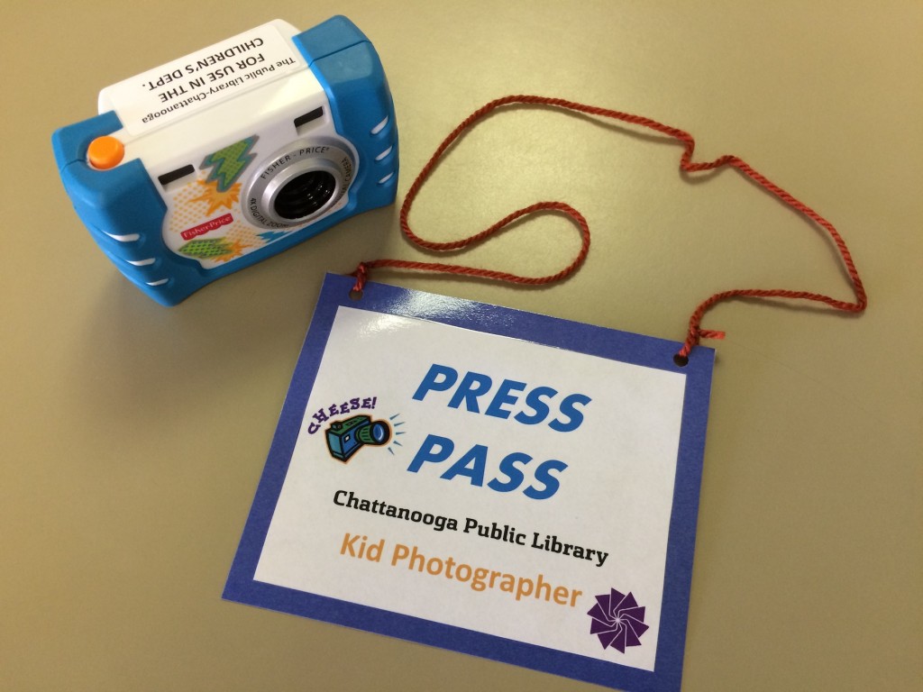 Photography Press Pass and Camera 