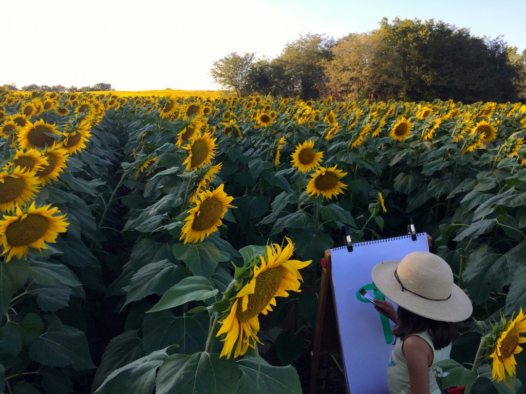 sunflower activities for kids
