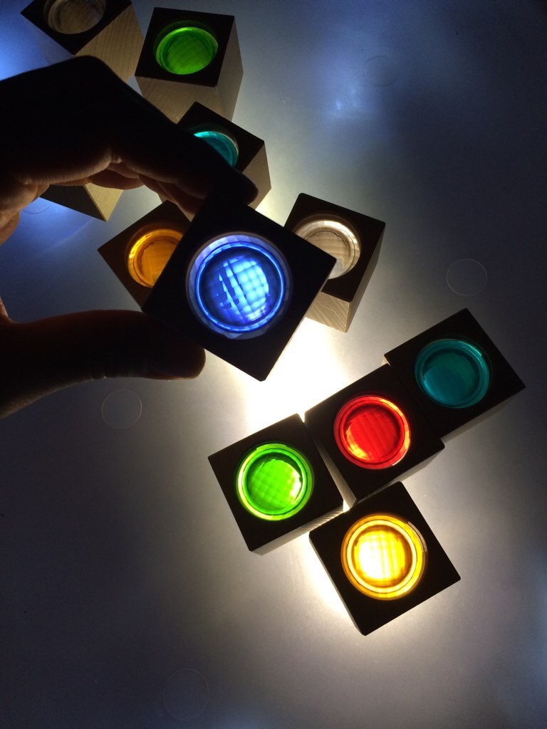 light table blocks
