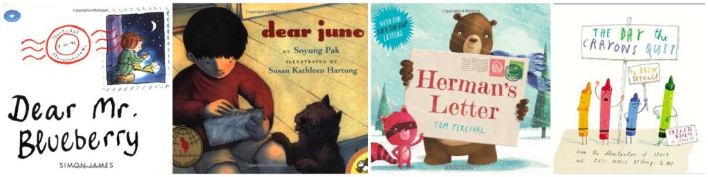 kids books about mail and writing letters