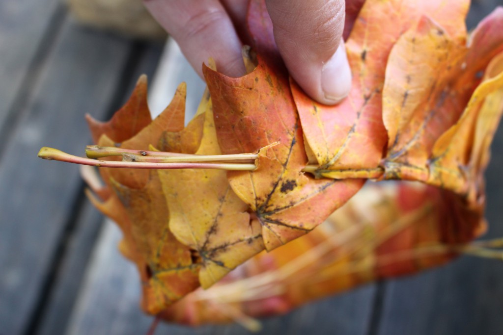 how to make a leaf crown 10