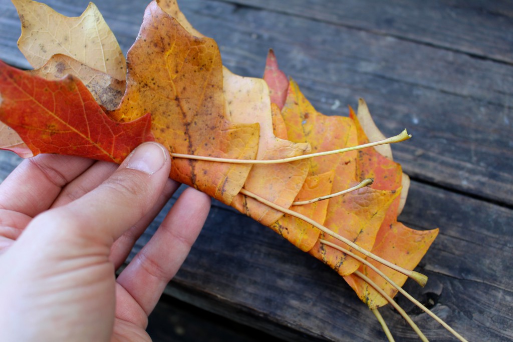 how to make a leaf crown 7